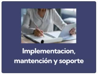 implementacion,mantencion y soporte